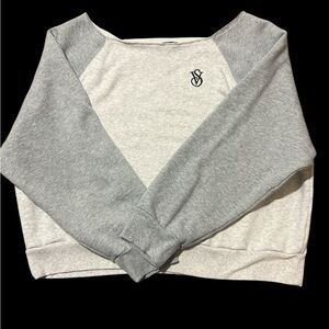Victoria's Secret Light Gray Sweatshirt